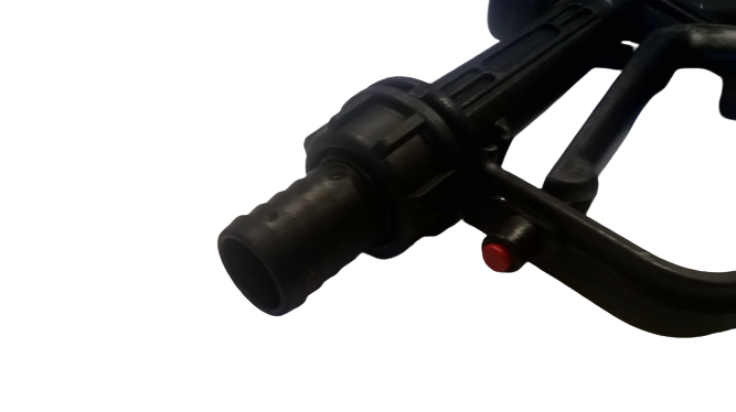 Pistolet de vidange noir sortie 25mm