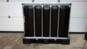 Cuve IBC 600 litres reconditionnée poche neuve - Noir FDA ouverture 225mm - Palette métallique "Werit"