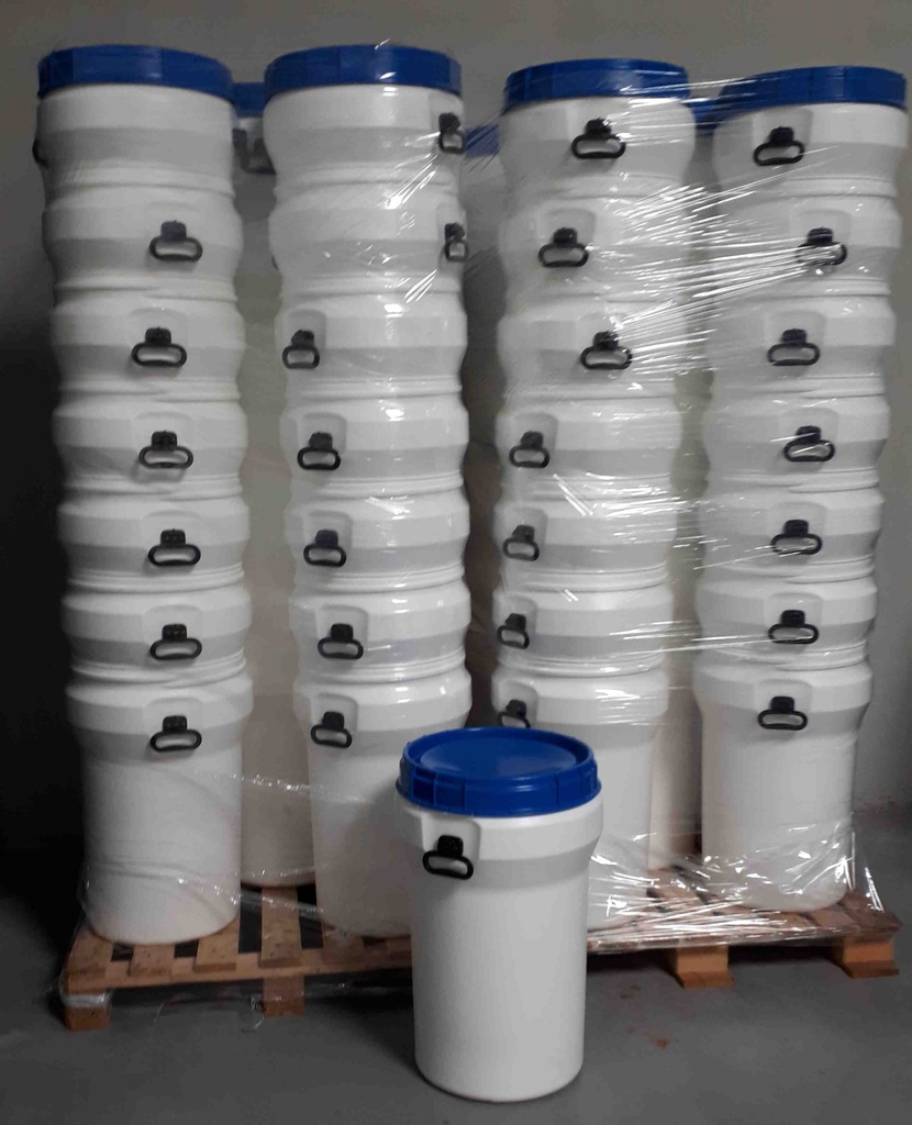 Fût PE Curtec 75 litres couvercle à visser