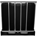 Cuve IBC 1000 litres Neuve - Noir UN et FDA ouverture 225 mm - Palette plastique "Werit"