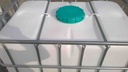 Cuve IBC 600 litres rénovée - Naturel ouverture 225mm - palette plastique "Schutz" 