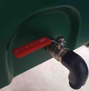 Réservoir vertical de qualité alimentaire de 500 litres