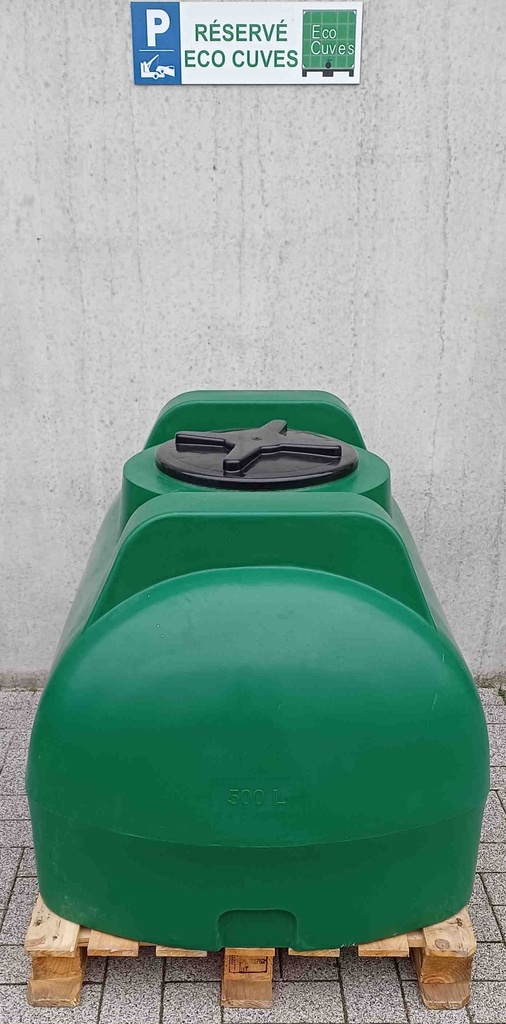 Réservoir horizontal eau potable 500 litres