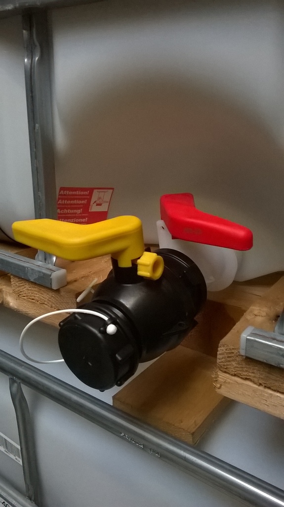 Vanne neuve pour IBC PP S60/S60