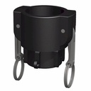 Raccord Camlock Pat D 2"IBC - Sortie rotatif - Femelle  (Polypropylène)