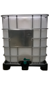 ​​​Cuve IBC 1000 litres rénovée - Naturel ouverture 150mm - palette plastique "Mauser"