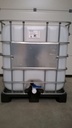 ​​​​Cuve IBC 1000 litres reconditionnée poche neuve - Naturel Non UN ouvreture 150mm - Palette plastique "Mauser"