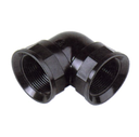 Coude 90° PP Femelle - Femelle - Noir