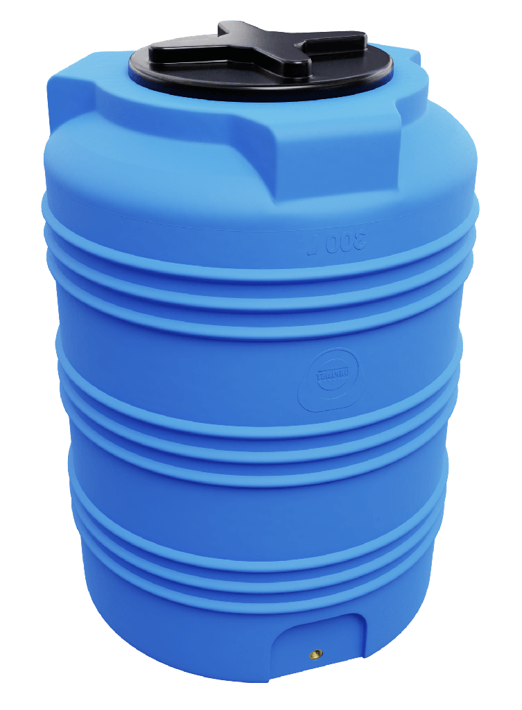 Réservoir vertical de qualité alimentaire de 300 litres (11Kg)