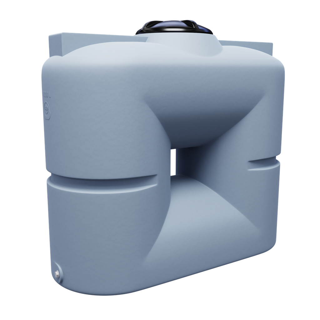 Réservoir horizontale de qualité alimentaire de 1000 litres