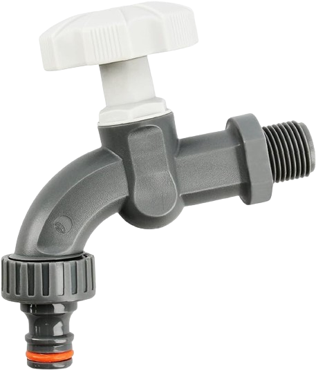 Robinet en plastique 3/4''