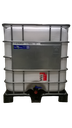 ​​​Cuve IBC 1000 litres rénovée - Blanche opaque ouverture 150mm - Palette plastique "Schutz"