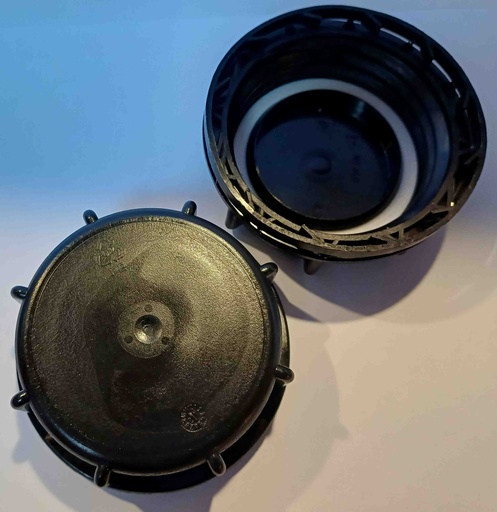 [BCDN61WG] Bouchons à viser noir DN60/61 (DIN61)