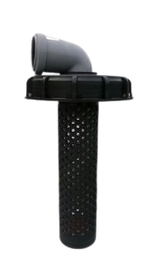 [FI15080] Couvercle IBC NW150 avec filtre et coude 80mm-87°