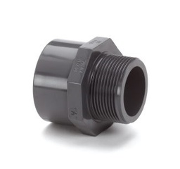 Raccord PVC pression sortie Mâle