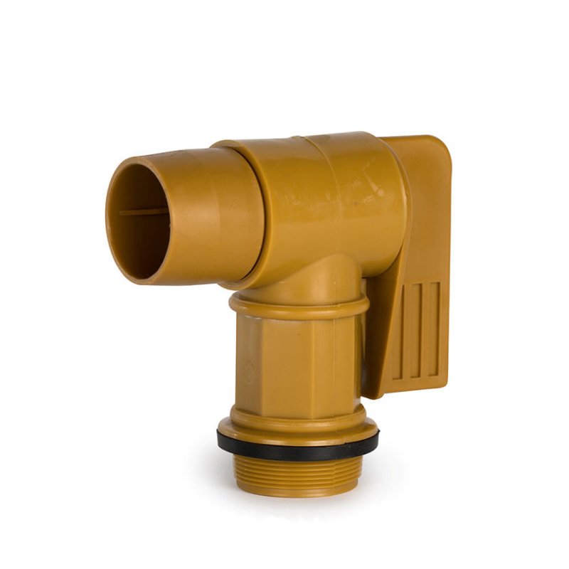 Oshhni Robinet Pour Fût 200L DN50 Laiton Avec 3 Joints Toriques Acier Inoxydable - Vanne Étanchéité