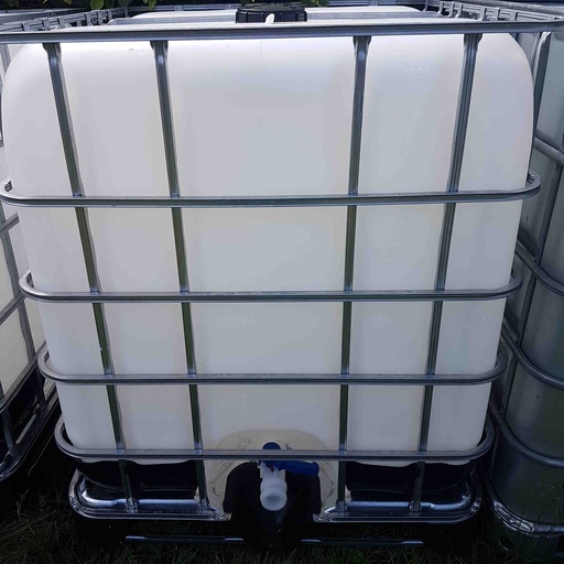 [CRC1N2emchoix] Cuve IBC 1000 litres rénovée - Naturel - 2èm choix