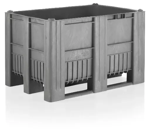 [CAPAN470-3S] Caisse-palette plastique Neuve 470 litres- Trois semelles - (1200x800x790 mm)