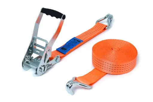 Sangle à cliquet 2,5T 6m + 0,5m