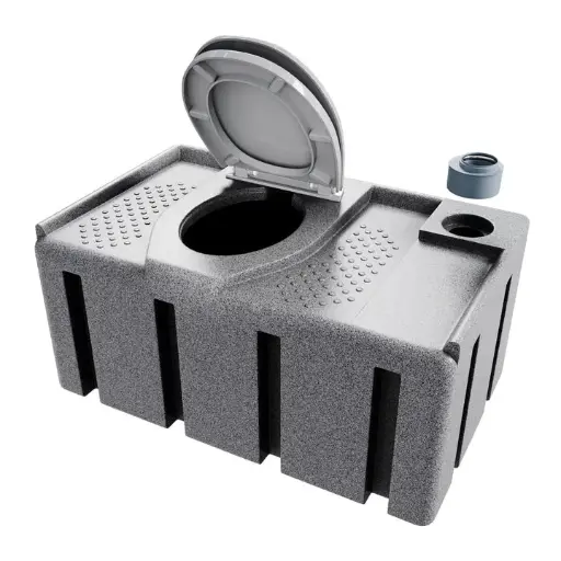 [WCC] Toilettes chimiques 250L pour chantier, jardin et camping